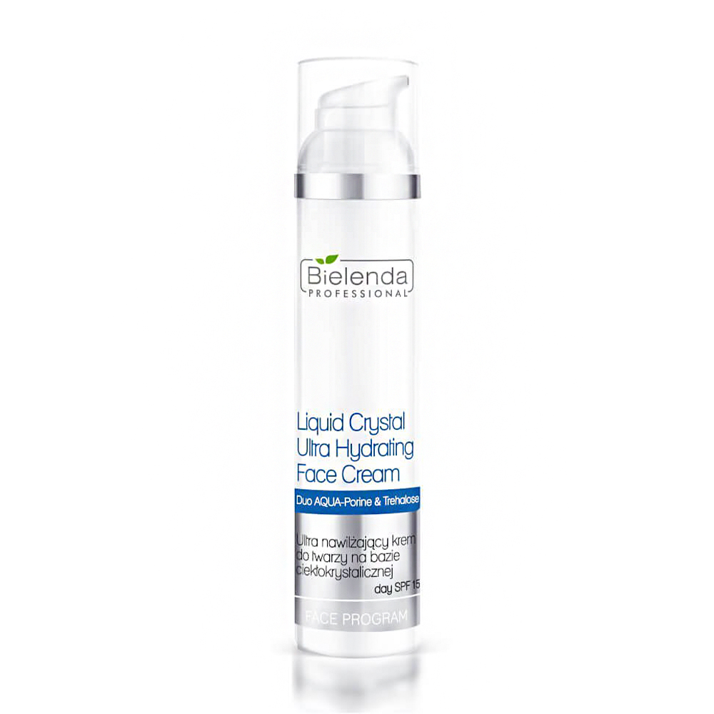 Ультразволожувальний крем для обличчя Bielenda Professional Face Program Liquid Crystal Ultra Hydrating Face Cream, SPF 15, 100 мл